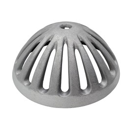 AmGood Dome Strainer for Floor Sink Drain | 5-1/2" Diameter | Pack of 3 Strainers