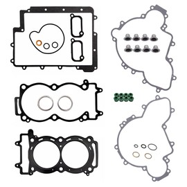 CQYD 808970 Complete Engine Cylinder Head Crankshaft Gasket kit Compatible with Polaris RZR XP 4 900/RZR XP 900 2011-2014