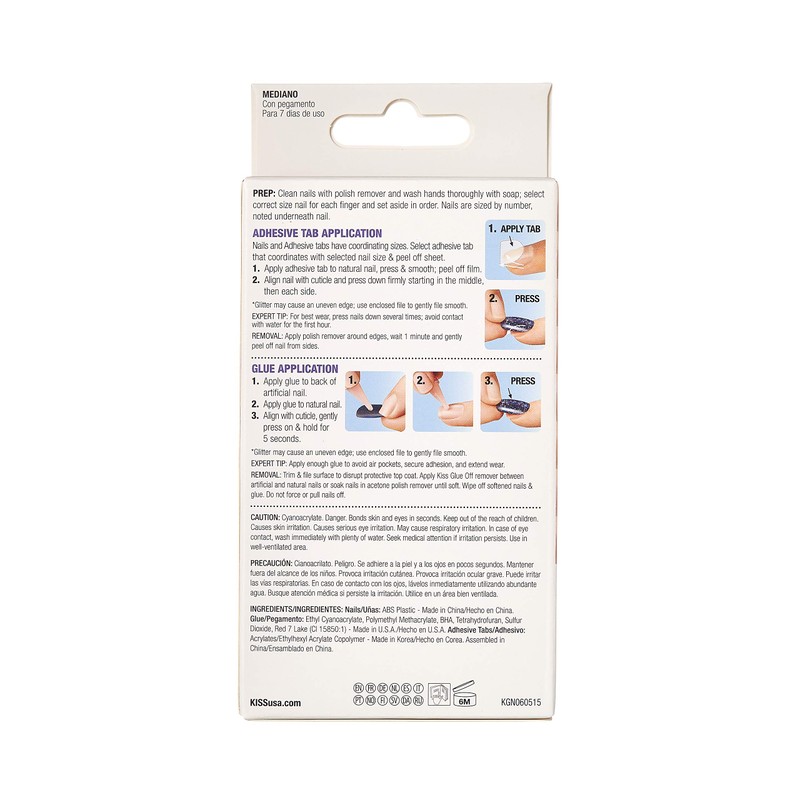 KISS Nails Gel Fantasy Freshen Up KGN (KGN06)