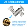 All Metal Adjustable Shower Angle Adapter, 360° Adjustable Swivel Shower