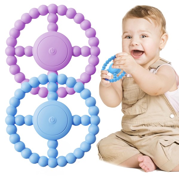 vibrating sensory chew toys Vibe-eez Vibrating Baby Teether main image 1