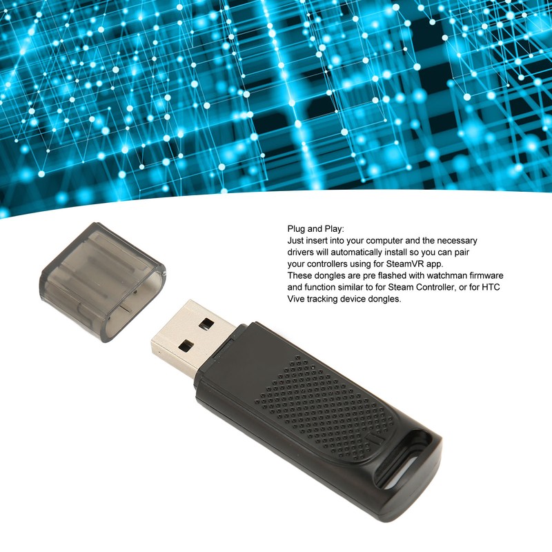 USB Dongle Receiver SteamVR Wireless Receiver Dongle for HTC Vive