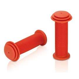 XLC Children's Bicycle Handlebar Grips, red, 100mm