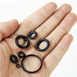225 Pcs O-Ring O-Ring Set, General Purpose, Gasoline, Oil-Resistant, Heat Resistant, Rubber, Water Leakage, Gasket
