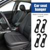 Veemoon 200PCS Car Seat Cover Hooks 1.38inch Seat Cover Clips