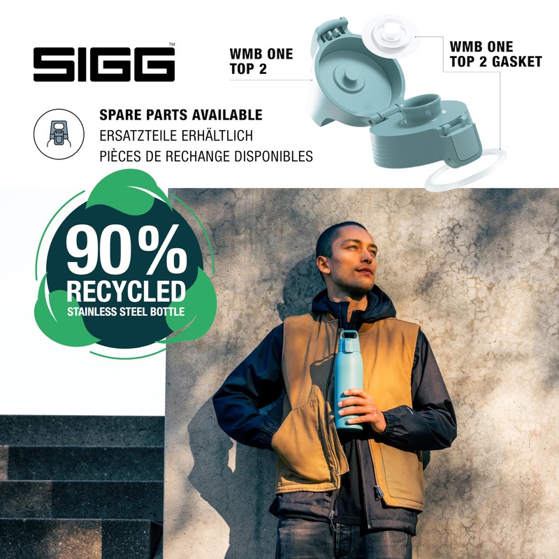 SIGG - Stainless Steel Drinking Bottle - Shield ONE Morning