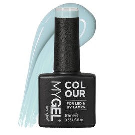 MyGel by MYLEE Semi-permanent Gel Polish 10 ml [Mint Leaf] UV/LED Nail Art Manicure Pedicure for Professional and Home Use - Long Lasting and Easy to Apply