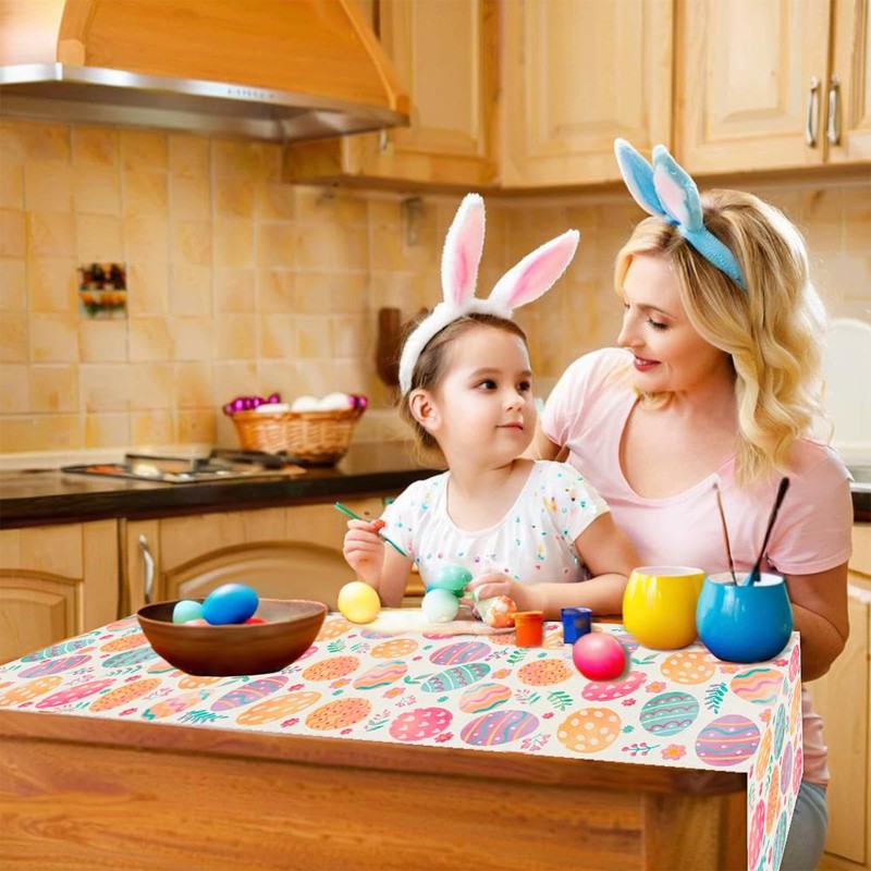 Yeomju Easter Egg Table Runner 183 x 33 CM, Colourful