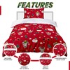 Olivia Rocco Christmas Santa & Friends Duvet Cover Set Festive