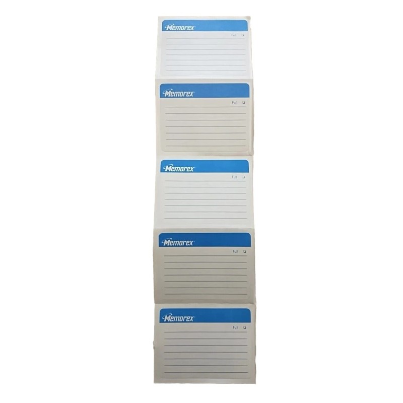 Memorex Lot Of (5) NEW COLOR MEMOREX Floppy Disks 3.5"