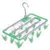 Laundry Drying Armoire Green Corner Hangers 16 Pinch Lightweight and
