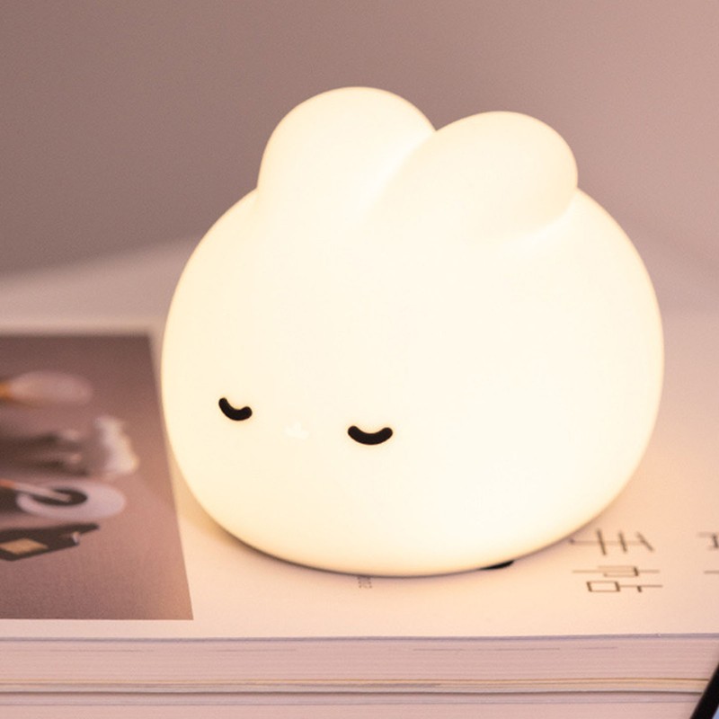 Rabbit Night Light 3000K Warm White USB Rechargeable Comfortable Touch