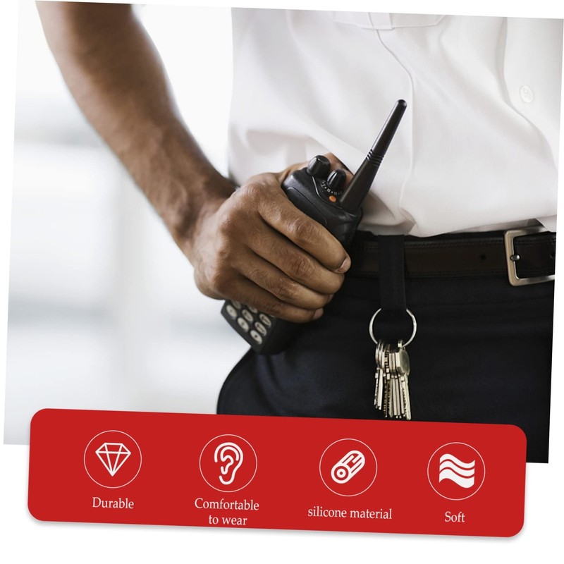 LALAFINA 10pcs Mushroom Earbud Tips for Transparent Tube Earpieces Comfortable