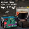 ST REMIO Coffee Pods Single Serve Cups, Dark Roast, Compatible