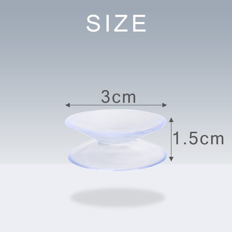 TKY Double-Sided Suction Cup Storage, Secure, Convenient Goods, Set of