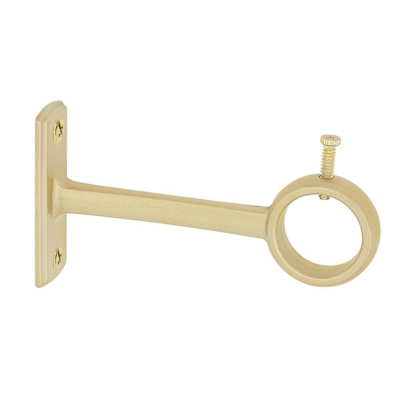 HOJLKLD Ceiling-Mount Curtain Rod Brackets, Heavy Duty Ceiling and Wall