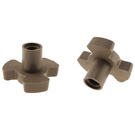 E-outstanding 2Pcs 17mm Microwave Oven Turntable Roller Guide Support Coupler Tray Shaft, Y-Type Bracket