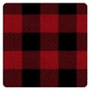 BapronBaby Red Buffalo Plaid Splash Mat - Waterproof Catch-All for