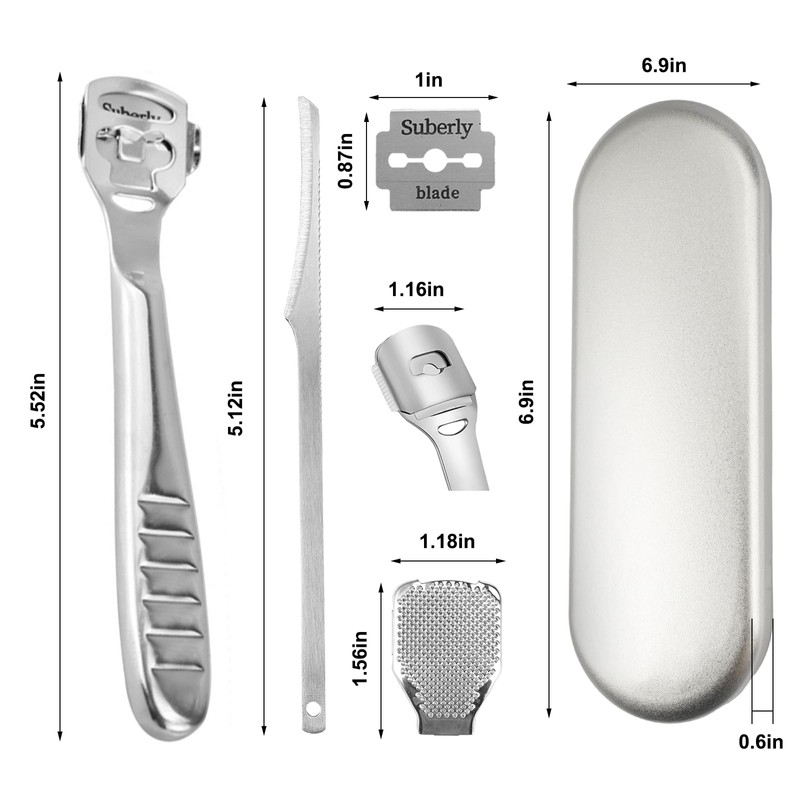 Callus slicer, foot scraper, professional foot scraper, callus remover and