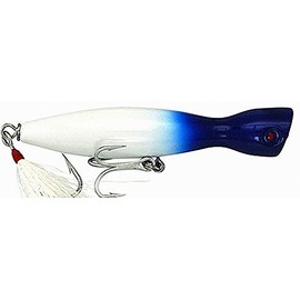 Super Strike Little Neck Popper 2-3/4oz PP5HW-034 Blue/White