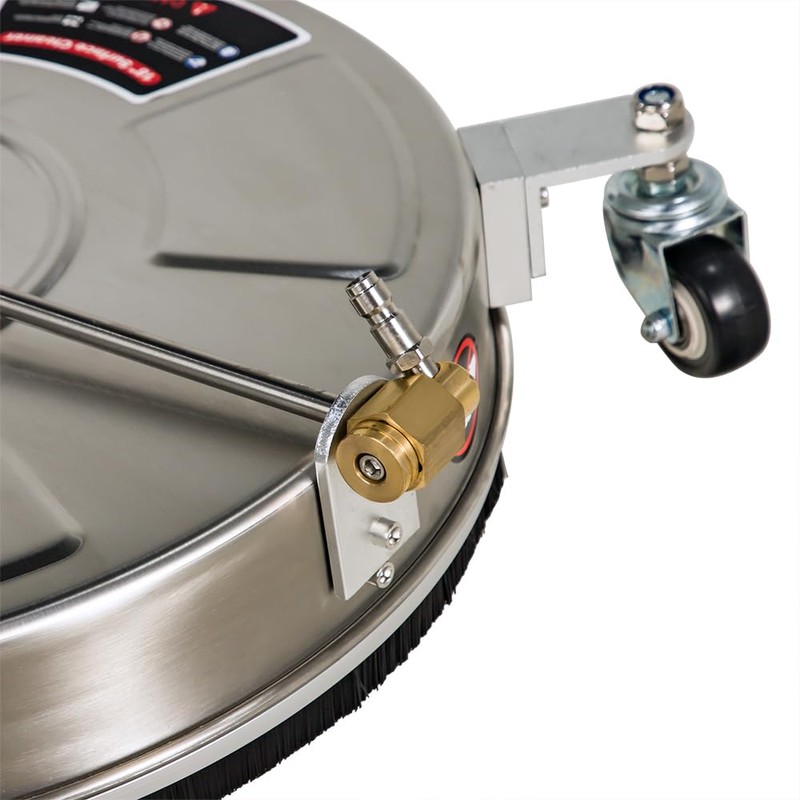 ECCPP 18 Inch Pressure Washer Surface Cleaner with 4 Wheels
