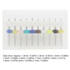 10Pcs Micro Drill Bit Set Cemented Carbide 1.2-2.1mm Printed Circuit