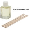 AROMA GALAXY Lemon Grass Scent Reed Diffuser Set/Aroma Reed Diffuser/Scented