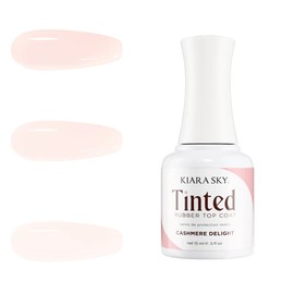Kiara Sky Tinted Rubber Top Coat Cashmere Delight