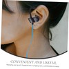 Operitacx Ear Hook Wired Stereo Headphones with Microphone Comfortable Fit