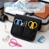 Mini Scissors, 4 Pack Small Craft Set with Silicone Caps