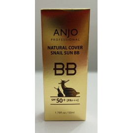 ANJO [ANJO] Natural Snail Sun BB Cream SPF 50+PA+++ 50ml/Makeup Base/Snail Mucus