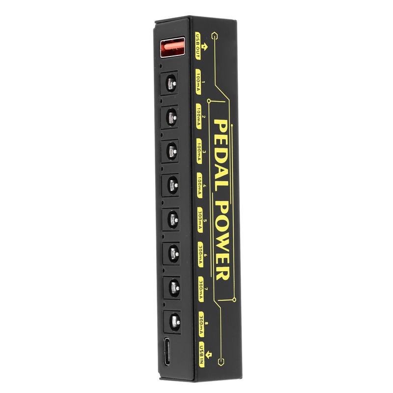 Guitar Pedal Power Supply 8 Way Isolated Low Noise Effect