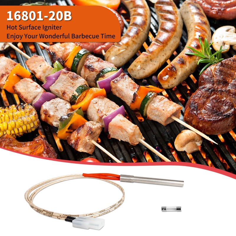 16801-20B Grill Hot Rod Igniters Compatible with Oklahoma Joe's Rider