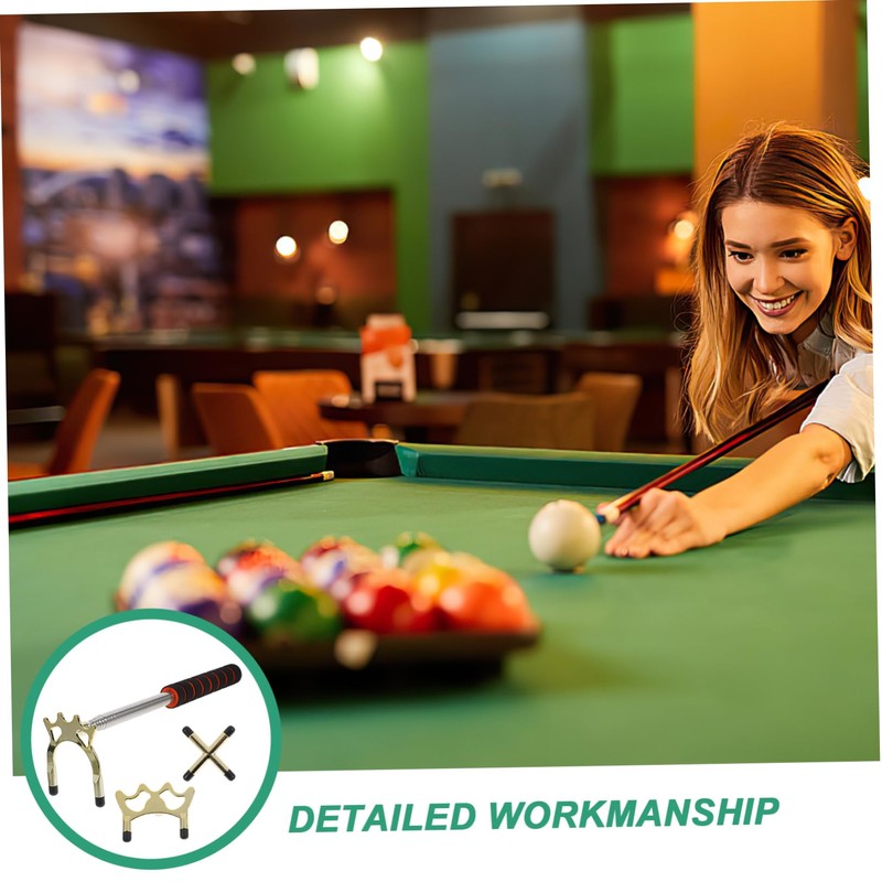 Gatuida 1 Set Pool Stick Bridge Billiard Cue Support with