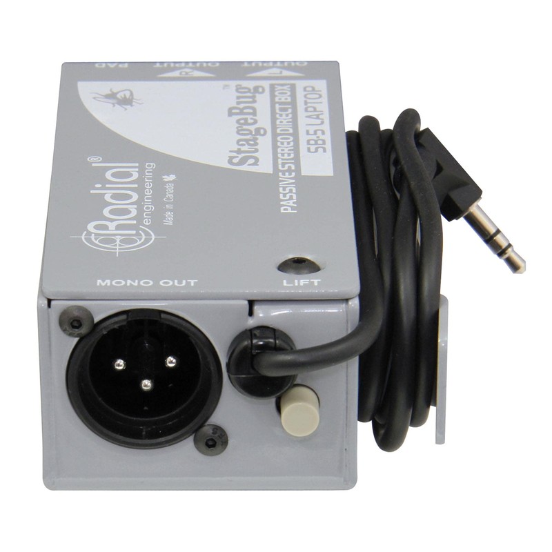 Radial Engineering SB-5 Bundle with Samson SR350 Headphones (2 Items)