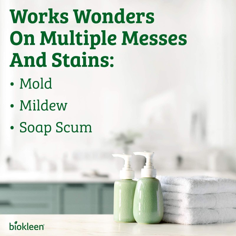 Biokleen Bac-Out Natural Bathroom Cleaner - 2 Pack - Enzyme