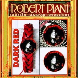 ROBERT PLANT W/ AUTOGRAPH 76 BIRTHDAY  AUGUST 2024  SET OF THREE (BRNKPIN)