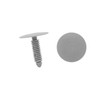 A ABSOPRO Plastic Rivets 7 mm Plastic Grey (Set of