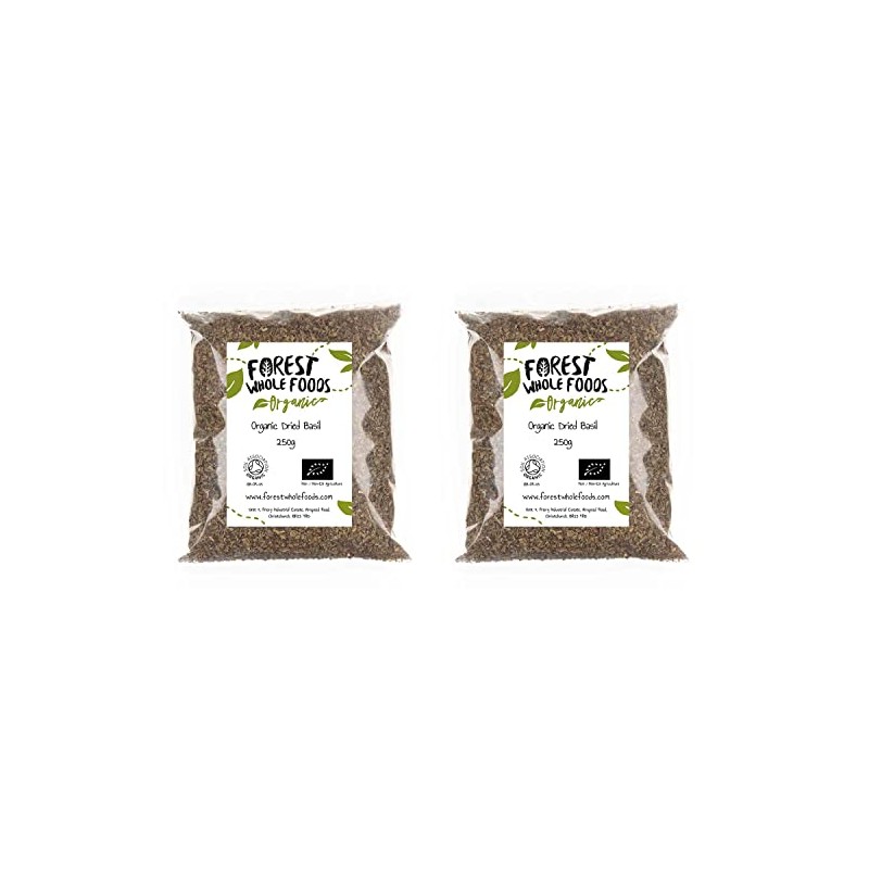 Forest Whole Foods Organic Dried Basil (500g)