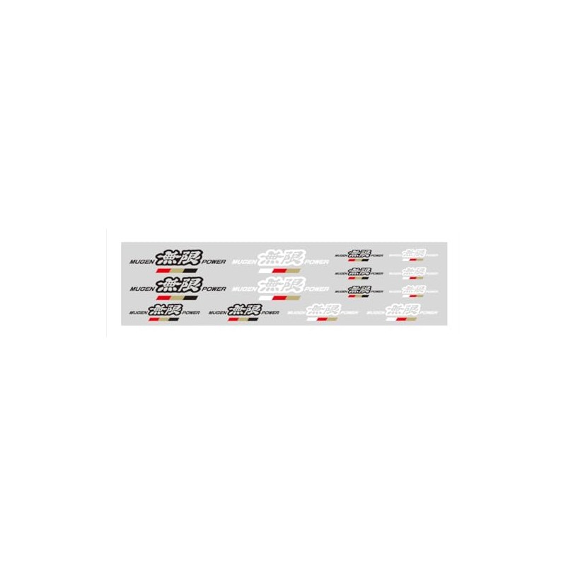 MUGEN (MUGEN |ムゲン) MUGEN POWER STICKER SET 90000-YZ5-314D