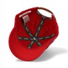 Lacoste Leather Belt Side Logo Cap (Red)