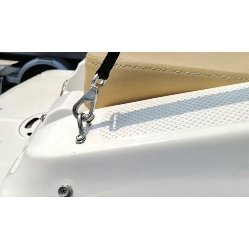 HCLLPS Replace Trailer Tie Loop 2" I.D. Aluminum Bolt-On Lashing
