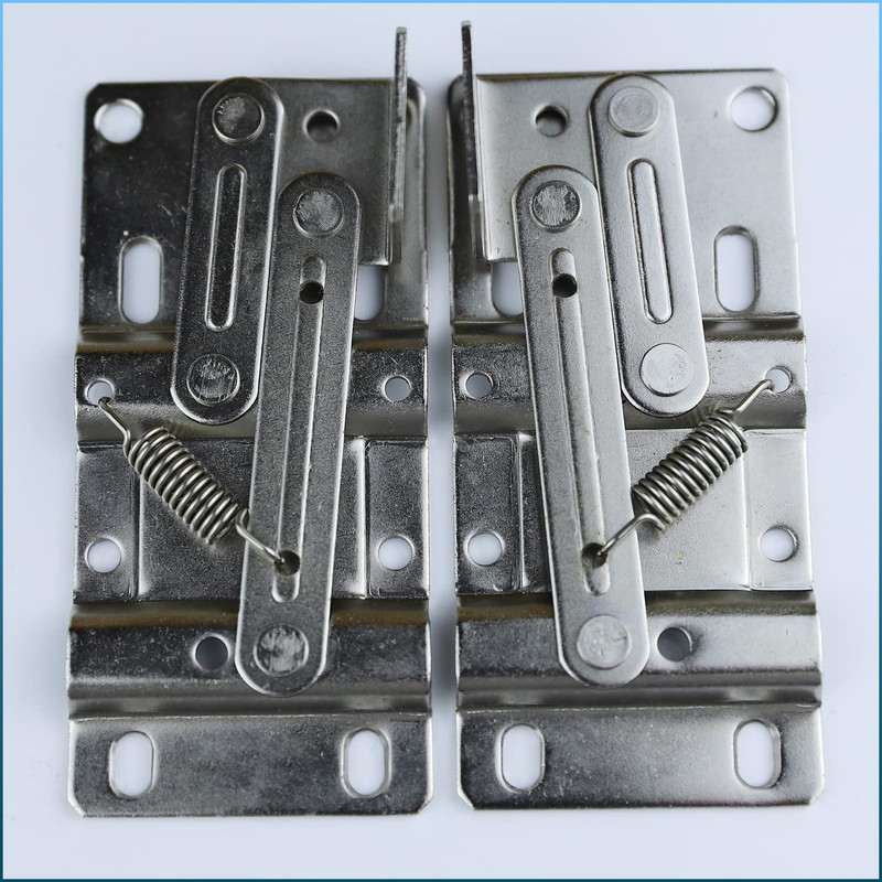 SUUJI Tip Out Tray Hinges,1Pair 45 Degrees Tilt Tray Hinge,