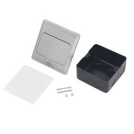 Recessed Floor Electrical Outlet Kit  and Dual USB Port Waterproof Electrical Outlet Cover Box 100‑240V