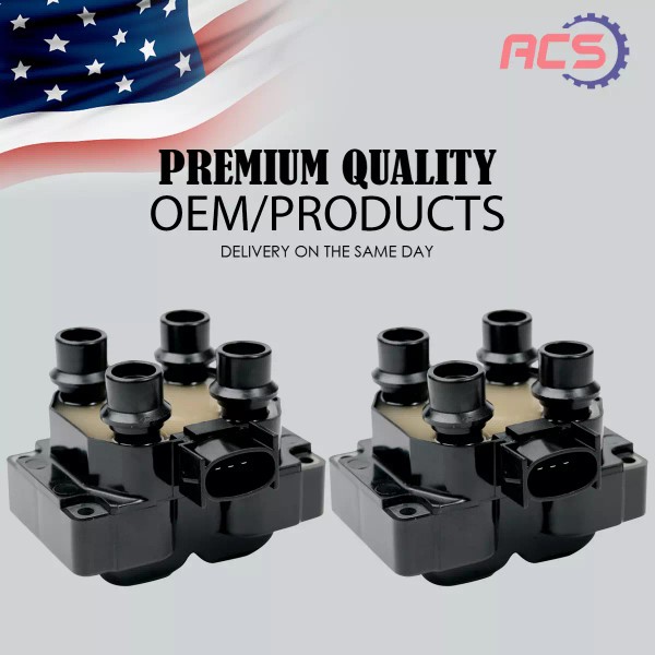 ACS 2X OEM Ignition Coils For Ford Lincoln Mercury Mazda