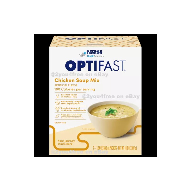 OPTIFAST ® 800 | CHICKEN, VEGETABLE, or TOMATO SOUP MIX