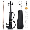 Ktaxon Full Size Electric Violin, 4/4 Acoustic Silent Electric Violin