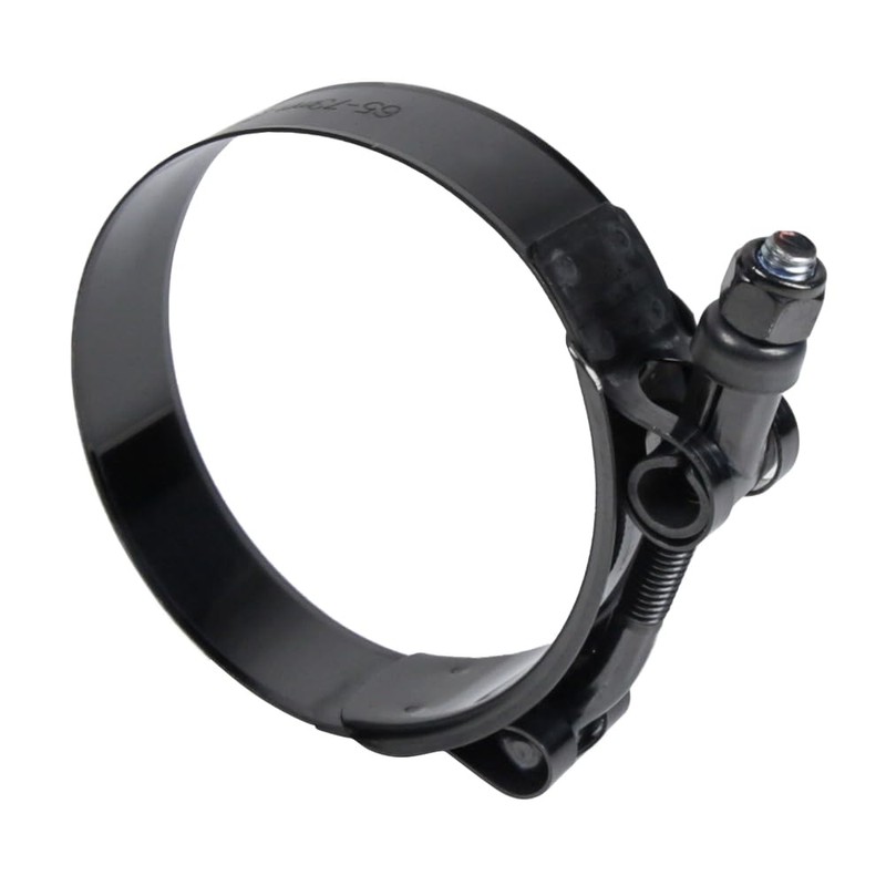 Kyostar 2.5" T-Bolt Hose Clamp Adjustable Stainless Steel Clamp Black