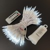 BONUO Mini Christmas Lights Battery Operated 33FT 100 LED White