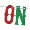 Italian Buon Natale Banner, Happy Christmas, Merry Birthday, In My